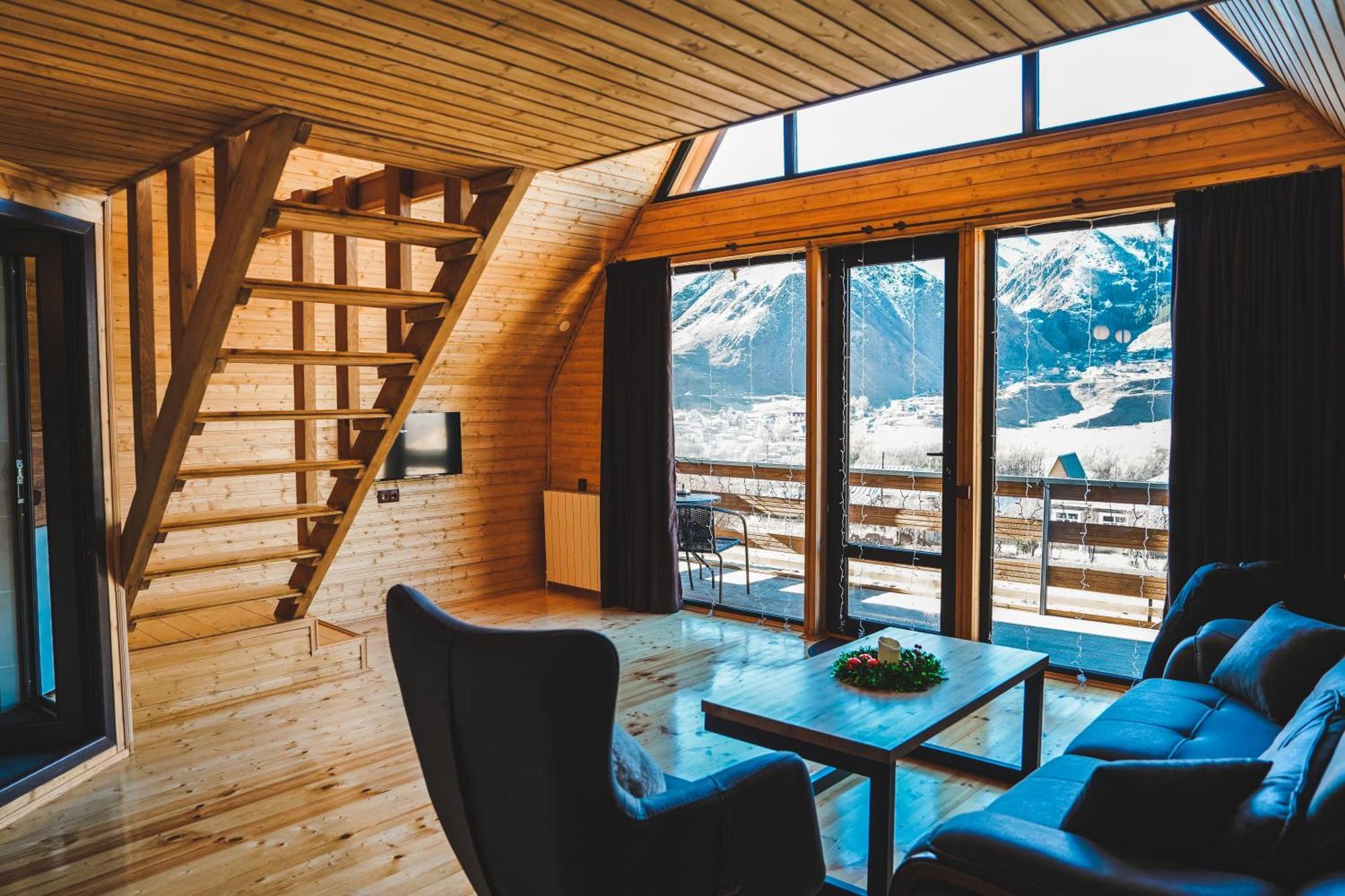 Restart Cottages In Kazbegi Bagian luar foto